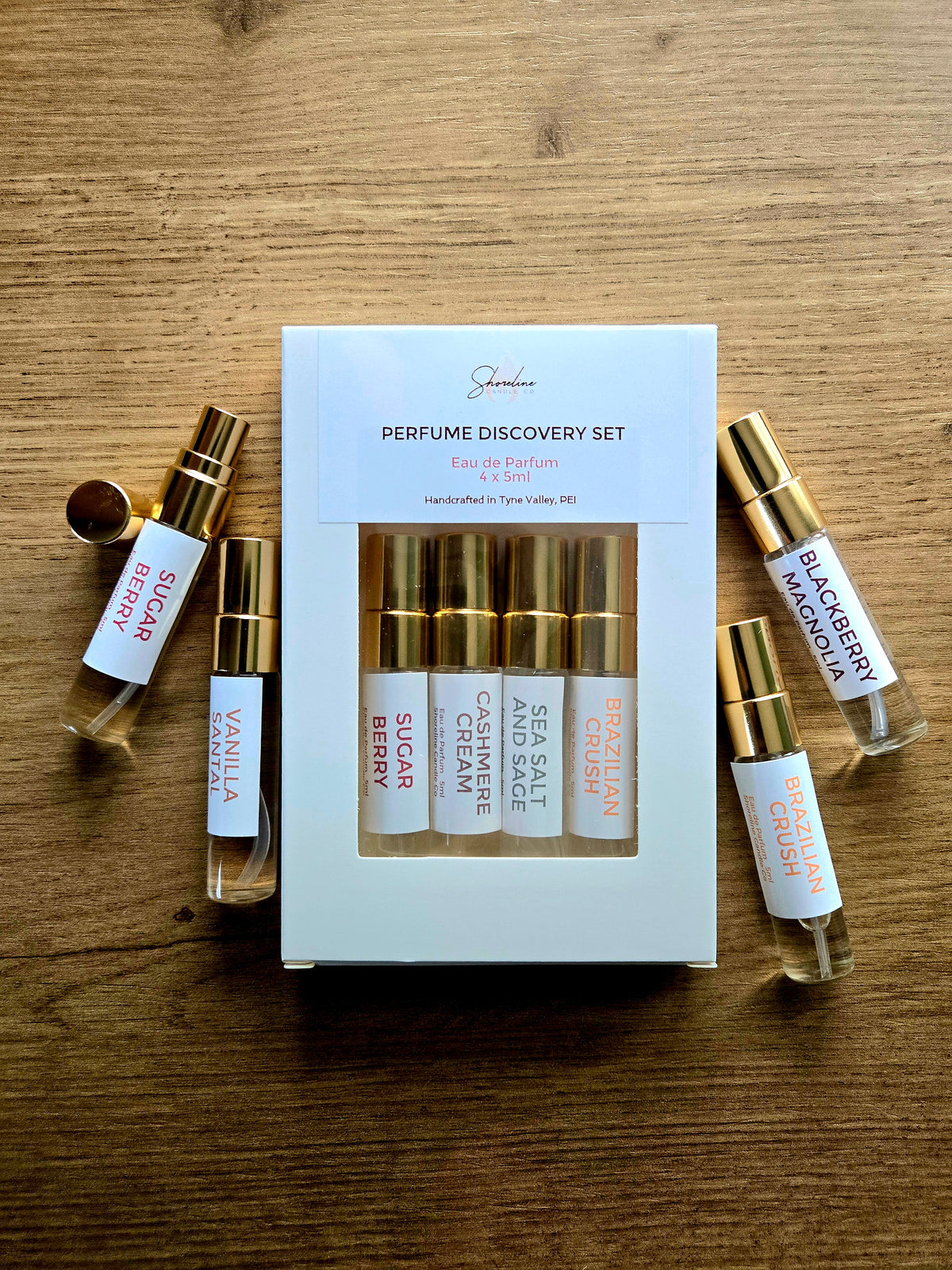 Fragrance Discovery Set - 4 x 5ml Eau de Parfum