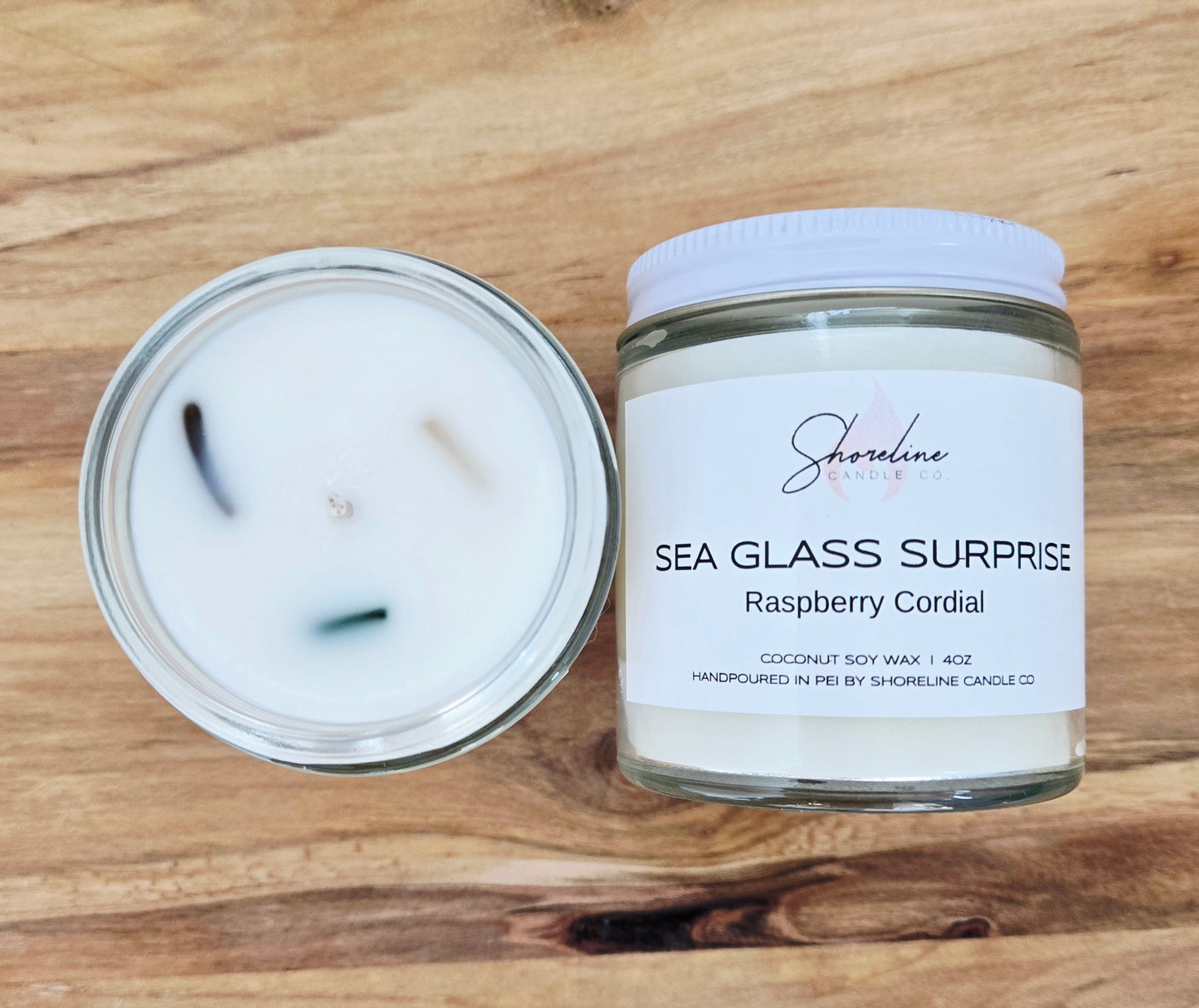 Seaglass Surprise Candle